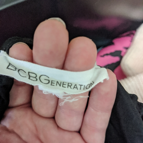 BCBGeneration Halter Dress Mini With Deep V neck Small - Picture 5 of 5